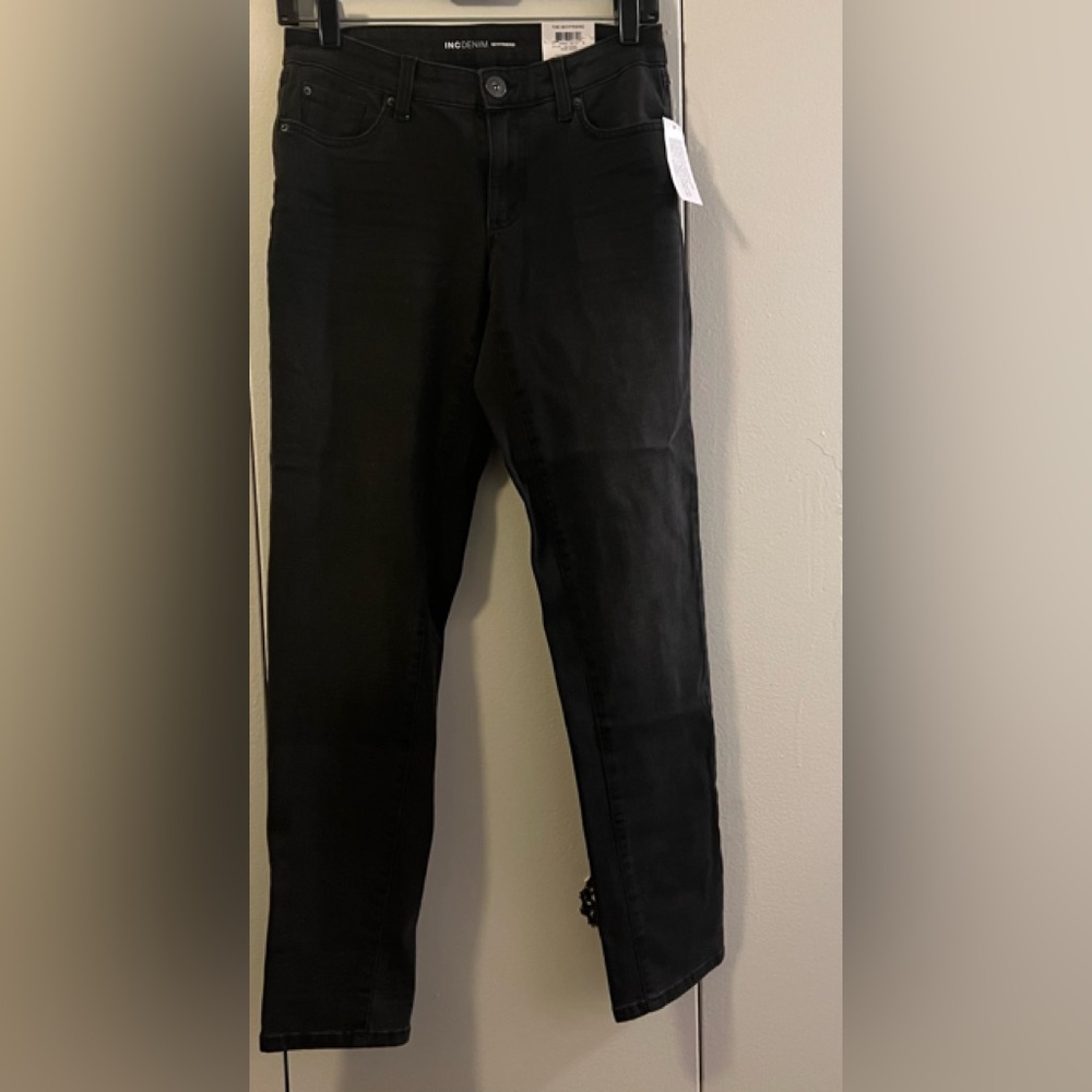 🆕 INC International Concepts Black Denim Jeans NWT - Picture 3 of 7